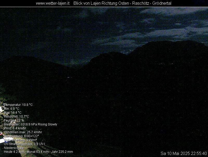 immagine della webcam nei dintorni di Altopiano di Vezzena: webcam Laion