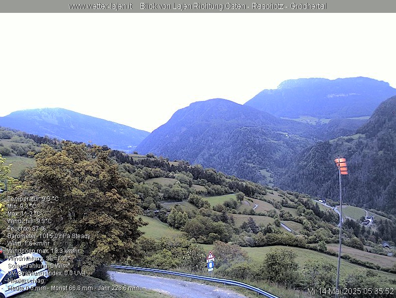 immagine della webcam nei dintorni di Rio di Pusteria: webcam Laion