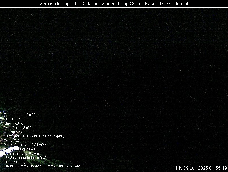 immagine della webcam nei dintorni di Siusi allo Sciliar: webcam Laion