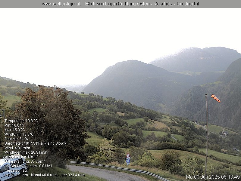 immagine della webcam nei dintorni di Bressanone: webcam Laion