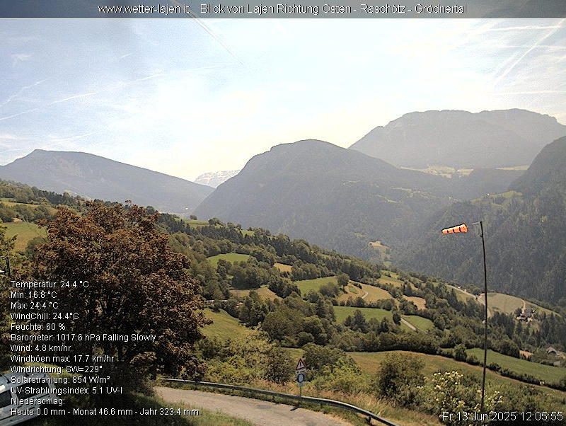 immagine della webcam nei dintorni di Villandro: webcam Laion