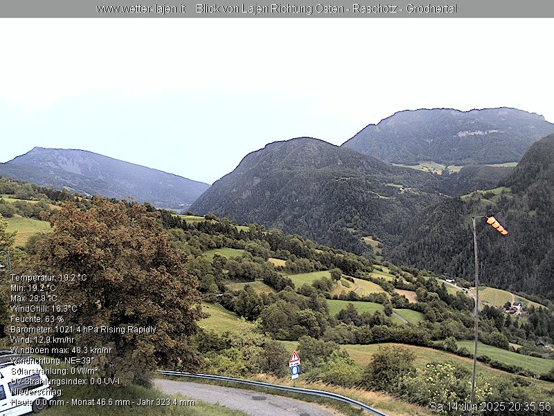 immagine della webcam nei dintorni di Villandro: webcam Laion