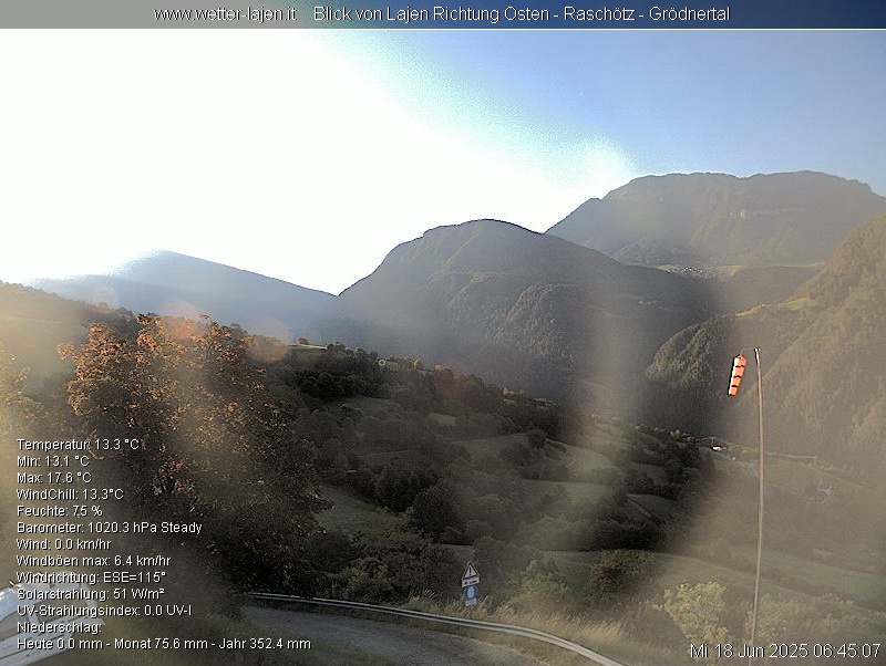 immagine della webcam nei dintorni di Rodengo: webcam Laion