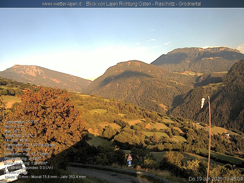 immagine della webcam nei dintorni di Fiè allo Sciliar: webcam Laion