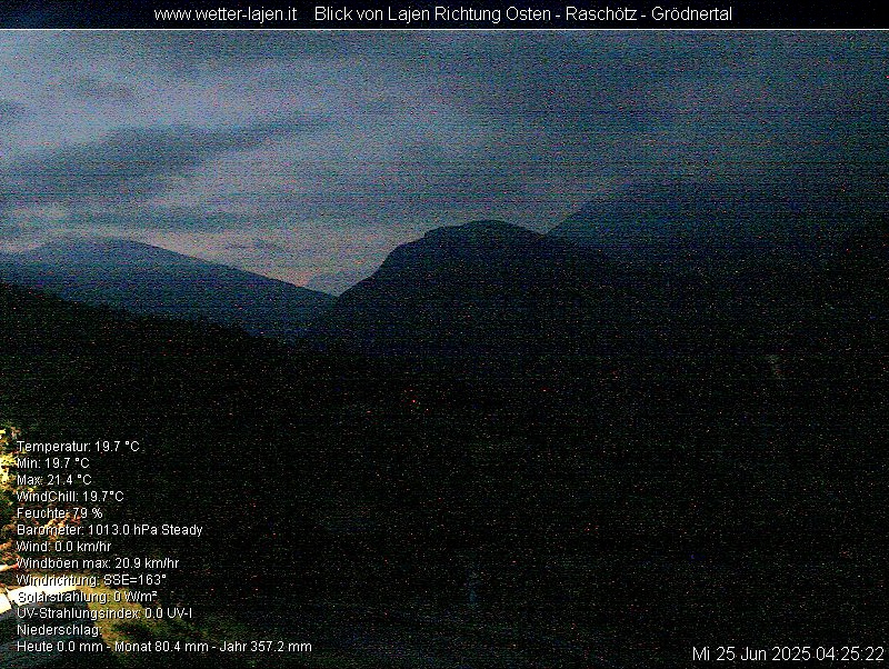 immagine della webcam nei dintorni di Bulla: webcam Laion