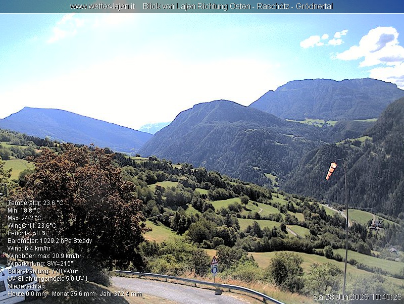 immagine della webcam nei dintorni di Villandro: webcam Laion
