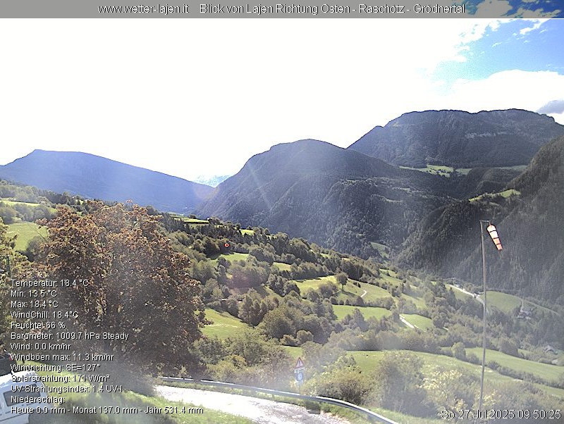 immagine della webcam nei dintorni di Bulla: webcam Laion