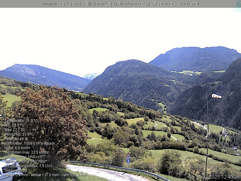 immagine della webcam nei dintorni di Renon: webcam Laion
