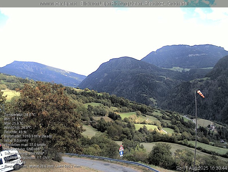 immagine della webcam nei dintorni di Santa Cristina Valgardena: webcam Laion