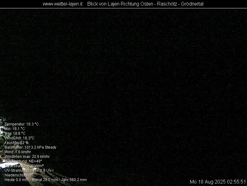 immagine della webcam nei dintorni di Santa Cristina Valgardena: webcam Laion