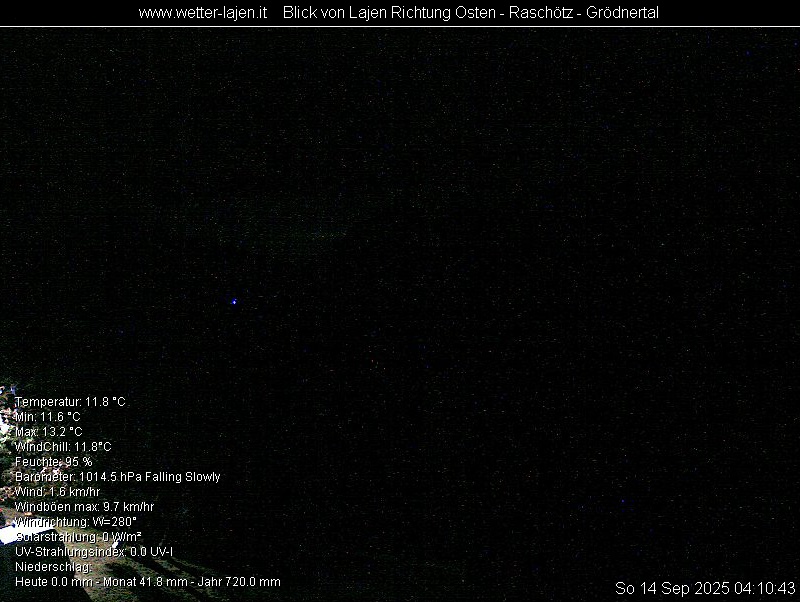 immagine della webcam nei dintorni di Castelrotto: webcam Laion