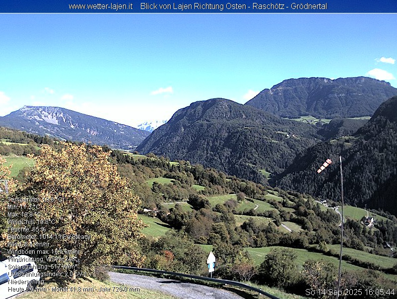 immagine della webcam nei dintorni di Bressanone: webcam Laion